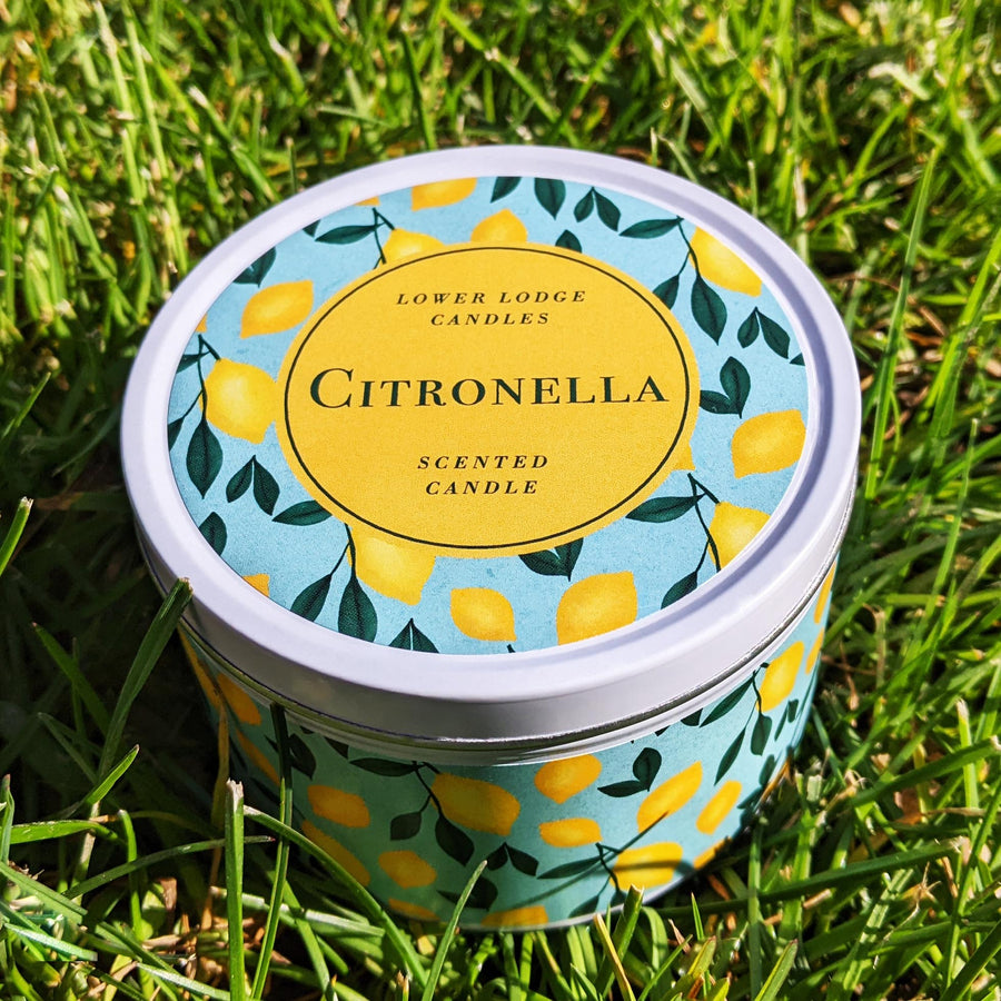Citronella Tin Candle - Outdoor - Lower Lodge Candles