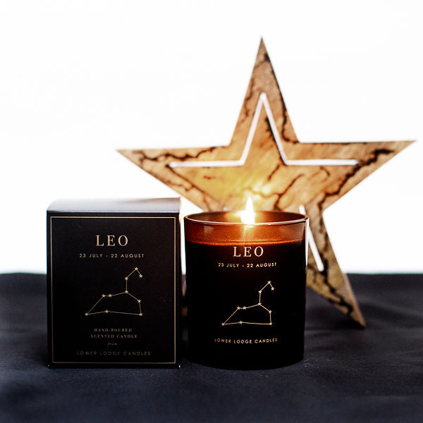 Leo Zodiac Candle -  - Lower Lodge Candles