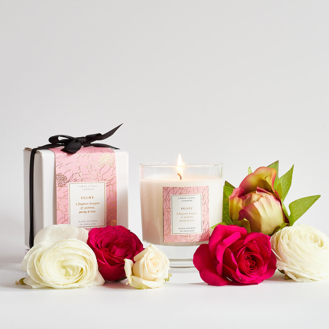 Peony Home Scented Candle - Home Candle - Lower Lodge Candles